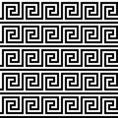 Typical egyptian, assyrian and greek motives. Greek key. Arabic geometric texture. Islamic Art. Abstract geometric. Vector and illustration.