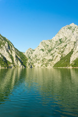 Panoramic Alp view in Albania
