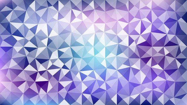 Color abstract background from triangles