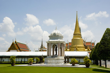 Wat Phra Kaeo - Königspalast in Bangkok