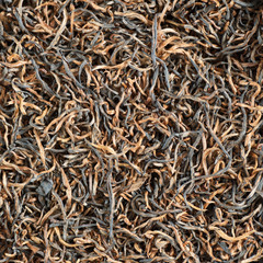 Jin Jun May / Perfectly suitable tea composition for backgrounds and textures.
Many different varieties and shapes on one square photo. Top view.
The High-End Tea of China.