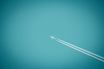 Aircraft in the sky