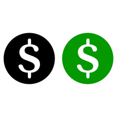 Dollar glyph icon