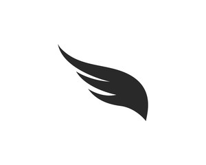 Obraz premium Wing Logo Template