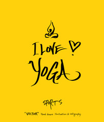 스포츠 포스터 / 손으로 그린 스포츠 그림