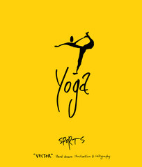 스포츠 포스터 / 손으로 그린 스포츠 그림