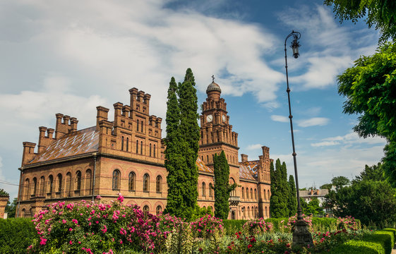 Ancient University and the residence of Metropolitan Bukovina, Chernivtsi, Ukraine