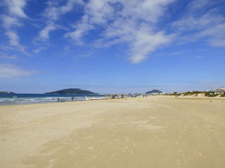 A view of Ingleses beach - Florianopolis, Brazil