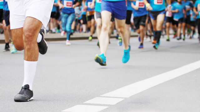 details of the starting field of a city run