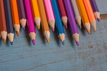 colorful pencils