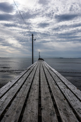 Obraz premium Molo Haraoka Coast Jetty