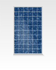 Photovoltaik Modul - polykristallin - hochkant close-up - 209370419