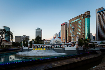 Masjid Negara mosque Kuala Lumpur © sitriel