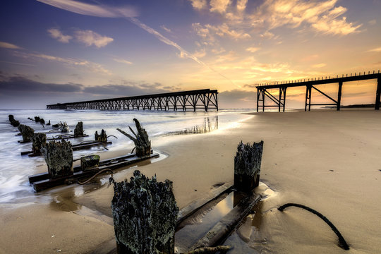 Steetley Pier Hartlepool England