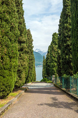 holidays in Italy - a view of the most  beautiful lake in Italy, Lago di Como 
