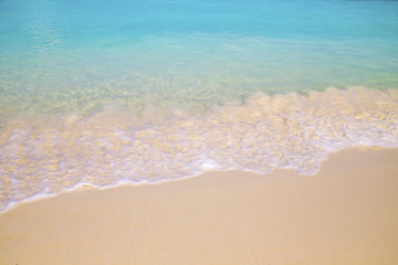 Beautiful beach and tropical sea