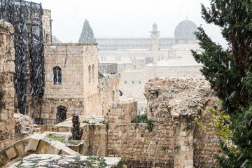 Temple mount in Jerusalem