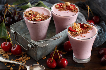 Cherry smoothie