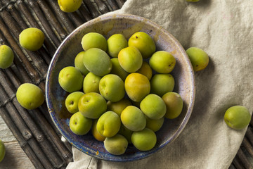 Raw Green Organic Ume Fruit