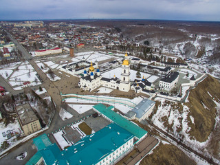 Obraz premium The Tobolsk Kremlin is the first stone Kremlin in Siberia