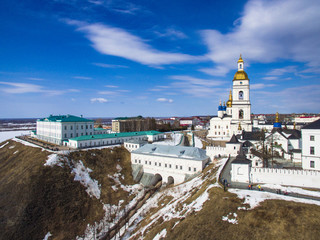 Obraz premium The Tobolsk Kremlin is the first stone Kremlin in Siberia
