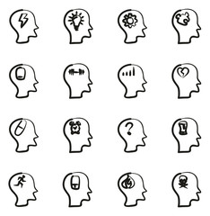 Stress & Pressure Icons Freehand 