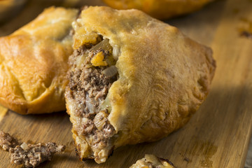 Homemade Upper MIchigan Pasty Meat Pie