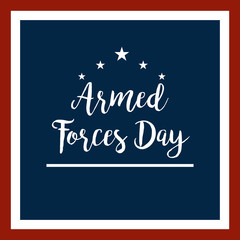 Armed forces day.