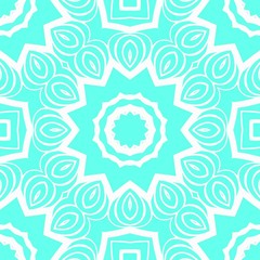 Seamless decorative geometric modern pattern. vector color illustration.
