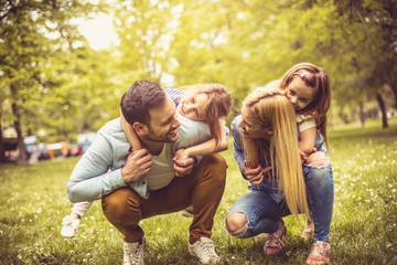 Fototapeta premium Day for family.