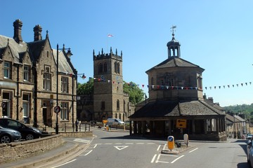 The Market Cross, Barnard Castle, County Durham.