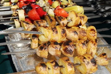 Beautiful food photography in the wood.