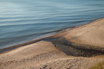 Coastline of Baltic sea.
