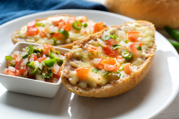 Mexican molletes