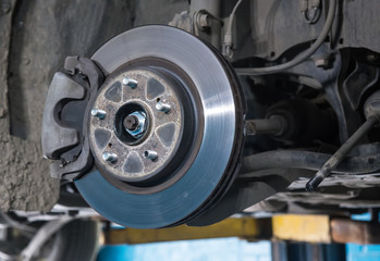 Car brake disc