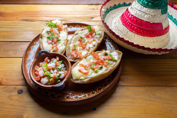 Mexican molletes