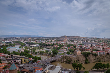 Obraz premium View of Tbilisi, the capital of Georgia