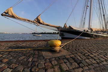 traditional sailing ship