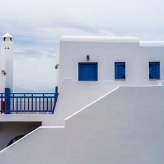 Typical cycladic style house