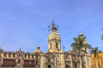 Fototapeta na wymiar Lima landmarks, Peru