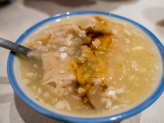 The delicious and famous Pork Pottage with Garlic Flavor