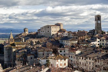 
Anghiari - beautiful medieval village in Tuscany, Italy