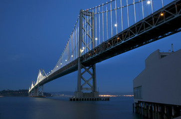 Bay Bridge San Francisco at Night