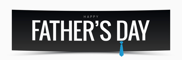 fathers day banner vector background