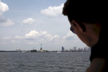 Statue of Liberty - Over Sea