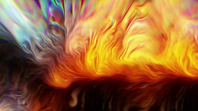 This stock motion graphics video is a colorful and unique cloud backgrounds. The colorful striated clouds slowly move and merge into different clouds. Use this for TV and movie sequences, music videos