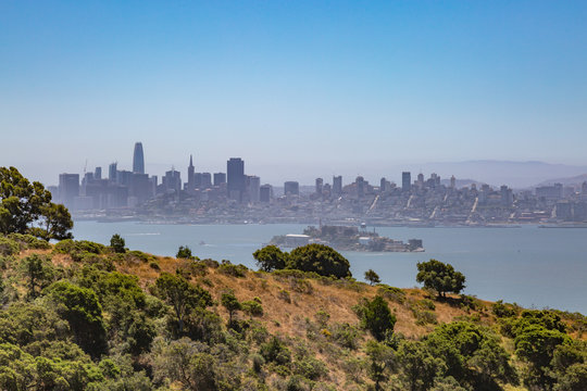 San Francisco and Alcatraz View