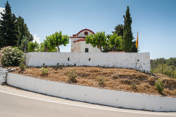 Kalopetra Monastery, Island of Rhodes, Rodos, Greece.