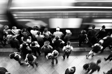 Peoples and trains