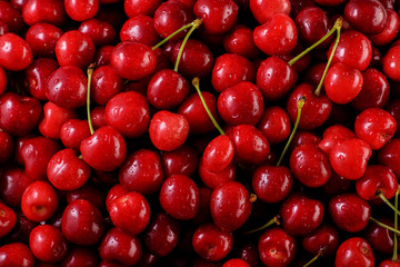 cherry on the background